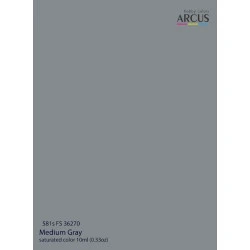Arcus A581 Acrylic Paint Fs 36270 Medium Gray Saturated Color