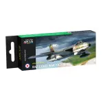 Arcus A3051 Acrylic Paints Set Raf Cold War Fighters 6 Colors In Set 10ml