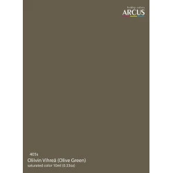 Arcus A405 Acrylic Paint Finnish Air Force Oliivin Vihrea Saturated Color