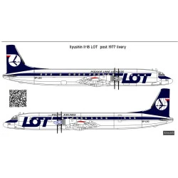 Bsmodelle 144598 1/144 Ilyushin Il 18 Lot Decal Model