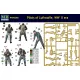 Us Stock Master Box 3202 1/32 Pilots Of Luftwaffe Ww Ii Era Plastic Figures Kit