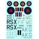 Techmod 24012 1/24 Hawker Hurricane Iic Polish Raf Aircraft Wet Decal Wwii