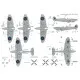 Techmod 24014 1/24 Stencils For Supermarine Spitfire Mki Aircraft Wet Decal Wwii