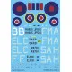 Techmod 24015 1/24 Typhoon Mk Ib Aircraft Wet Decal Wwii