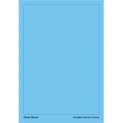 Techmod 32014 1/32 Sheet With Varnish Clear Decal Paper Wet