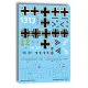 Techmod 32027 1/32 Messerschmitt Bf 109e-4 1940 Aircraft Wet Decal W/Masks
