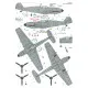 Techmod 32027 1/32 Messerschmitt Bf 109e-4 1940 Aircraft Wet Decal W/Masks