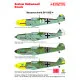 Techmod 32027 1/32 Messerschmitt Bf 109e-4 1940 Aircraft Wet Decal W/Masks