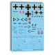 Techmod 32028 1/32 Messerschmitt Bf 109e-4 1940 Aircraft Wet Decal W/Masks