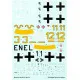 Techmod 32029 1/32 Messerschmitt Bf 109g-2 1942-1943 Aircraft Wet Decal W/Masks