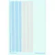 Techmod 32032 1/32 Stripes For Lozenge Sheet Contains Three Variants Wet Decal