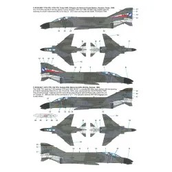 Techmod 32033 1/32 Mcdonnell Douglas F-4d Phantom Ii Usaf Interceptor Wet Decal