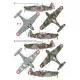 Techmod 32035 1/32 Morane Saulnier Ms 406c1 1940 French Fighter Aircraft Wet Decal Wwii