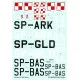 Techmod 32036 1/32 Fieseler Fi 156c Storch German Liaison Aircraft Wet Decal W/Mask