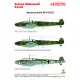 Techmod 32042 1/32 Messerschmitt Bf 110c/D German Aircraft Wet Decal Wwii