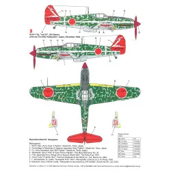 Techmod 32051 1/32 Kawasaki Ki-61-i Hien Japan Fighter 1944-45 Wet Decal Wwii
