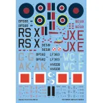 Techmod 32054 1/32 Hawker Hurricane Iic British Fighter Wet Decal Wwii
