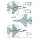 Techmod 32057 1/32 F-16c/D Block 52 2011-12 Polish Air Force Aircraft Wet Decal