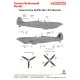 Techmod 32059 1/32 Spitfire Mk I Stencils Fighter Aircraft Wet Decal