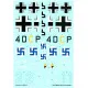 Techmod 32060 1/32 Junkers Ju-88a-4 1942-1944 Finland Aircraft Wet Decal Wwii