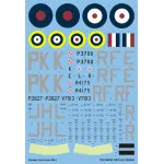Techmod 32066 1/32 Hurricane Mk I Fighter Polish 1940-1941 Wet Decal Wwii