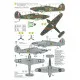 Techmod 32066 1/32 Hurricane Mk I Fighter Polish 1940-1941 Wet Decal Wwii