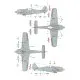 Techmod 48012 1/48 Republic P-47m Thunderbolt England 1945 Wet Decal Wwii