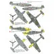 Techmod 48013 1/48 Messerschmitt Bf 109e-4 German Fighter 1940-41 Wet Decal Wwii