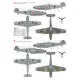 Techmod 48014 1/48 Messerschmitt Bf 109e-3 1940-1941 Aircraft Wet Decal Wwii