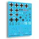 Techmod 48014 1/48 Messerschmitt Bf 109e-3 1940-1941 Aircraft Wet Decal Wwii
