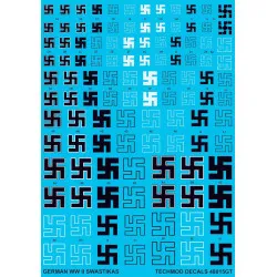 Techmod 48015 1/48 German Wwii Luftwaffe Signs 250 300 400 Wet Decal Wwii