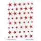 Techmod 48020 1/48 Red And White Stars With Outline Soviet Wet Decal Wwii