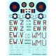 Techmod 48023 1/48 Bristol Beaufighter Vi 1942-1943 Aircraft Wet Decal Wwii