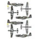 Techmod 48028 1/48 North American P-51 Mustang Iii 1944 Aircraft Wet Decal Wwii
