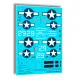 Techmod 48040 1/48 Vought F4u-1a Corsair 1944 Fighter Bomber Us Wet Decal Wwii