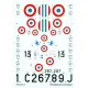 Techmod 48087 1/48 Potez 63-11 French Fighter Wet Decal Wwii W/Mask Wwii