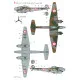 Techmod 48087 1/48 Potez 63-11 French Fighter Wet Decal Wwii W/Mask Wwii