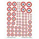 Techmod 48088 1/48 French National Insignia 1938-1942 Wet Decal Wwii