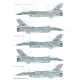 Techmod 48096 1/48 General Dynamics F-16c/D Block 52 Polish Aircraft Wet Decal