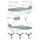 Techmod 48098 1/48 Stencils For Messerschmitt Bf 109e Aircraft Wet Decal Wwii