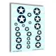 Techmod 48104 1/48 Us National Insignia 1943-1945 Aircraft Wet Decal Wwii