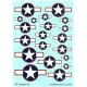 Techmod 48105 1/48 Us National Insignia June 1943 To July 1943 Wet Decal Wwii