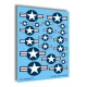 Techmod 48108 1/48 Us National Insignia - From 1943 To Present Wet Decal 2pcs