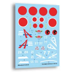 Techmod 48111 1/48 Mitsubishi Ki-46-iii 1944-1945 Aircraft Wet Decal Wwii