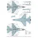 Techmod 48114 1/48 F-16 C/D Block 52 Polish 2011-2012 Aircraft Wet Decal