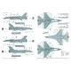 Techmod 48125 1/48 F-16c/D Block 52 Polish Af Stencils Aircraft Wet Decal