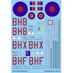 Techmod 48801 1/48 Avro Lancaster B.i 1944-1945 Polish Aircraft Wet Decal