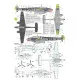 Techmod 72003 1/72 Messerschmitt Bf 110d Norway 1940-1941 Aircraft Wet Decal Wwii