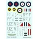 Techmod 72006 1/72 Hawker Hurricane Mk I 1940 Polish Raf Aircraft Wet Decal Wwii