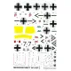 Techmod 72007 1/72 Messerschmitt Bf 109f-2 Russia 1941 Aircraft Wet Decal Wwii